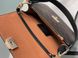 Женская сумка Coach Brynn Flap Crossbody In Signature Canvas Brown Premium re-11359 фото 10
