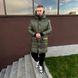 Зимова чоловіча тепла парка хакі ASOS parka long 2020 re-8726 фото 2