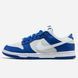 Оригінальні чоловічі кросівки Nike Sportswear Dunk Low White/Blue FN3416-001 re-126676 фото 1