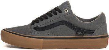 Мужские кеды Old Skool Pro Grey/Black/Gum V a n s фото