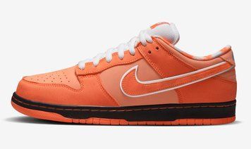 Чоловічі та жіночі кросівки Concepts x Nike SB Dunk Low Orange Lobster фото