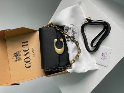 Женская сумка Coach Idol Bag Black/Gold Premium фото