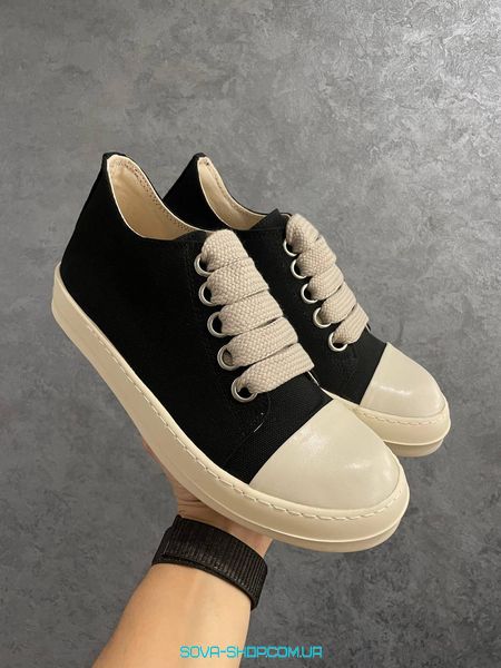 Унисекс кроссовки Rick Owens Denim Shoes фото