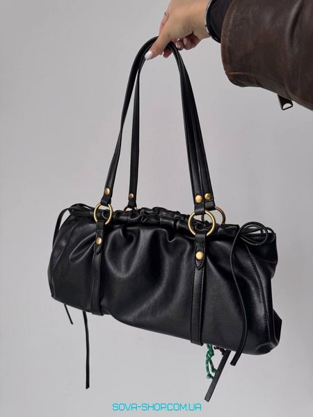 Женская сумка Miu Miu Joie Nappa Leather Black Premium фото