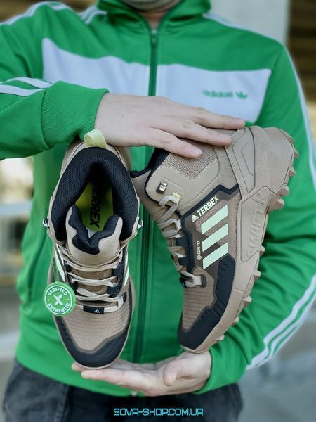Мужские зимние ботинки термо Adidas Terrex Swift R3 Mid Gore-Tex фото