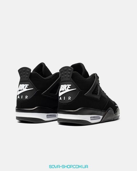 Чоловічі баскетбольні кросівки Nike Air Jordan 4 retro Brick by Brick Black PREMIUM фото