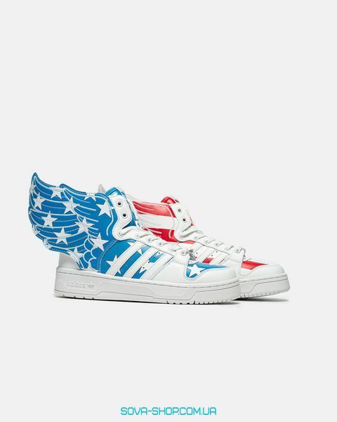 Чоловічі кросівки ADIDAS X JEREMY SCOTT FORUM HI WINGS USA фото