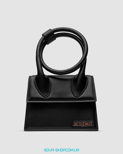 Жіноча сумка Jacquemus Le Chiquito Noeud Bag Black Premium фото