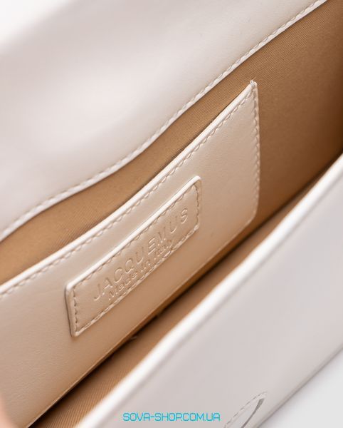 Жіноча сумка Jacquemus Le Grand Bambino White Premium фото