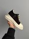 Мужские кроссовки Rick Owens DRKSHDW Abstract Low Sneakers Black Milk re-129766 фото 1