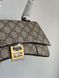 Женская сумка Gucci X Balenciaga Hourglass Hacker Aria Supreme Premium re-11088 фото 10