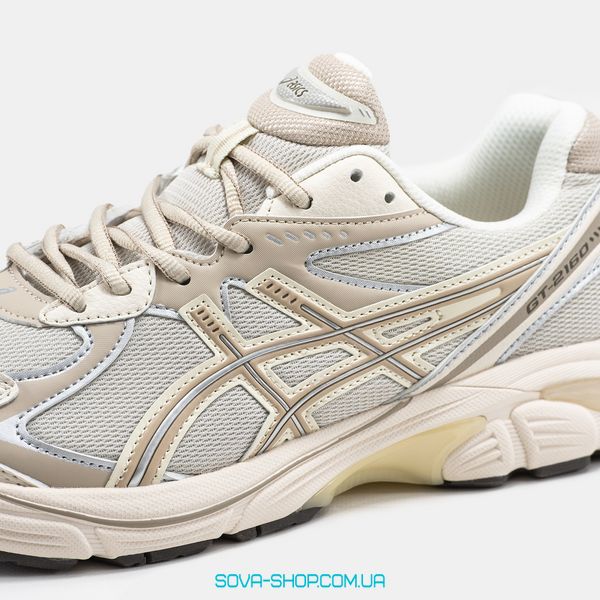 Чоловічі та жіночі кросівки Asics GT-2160 Grey Silver Beige фото