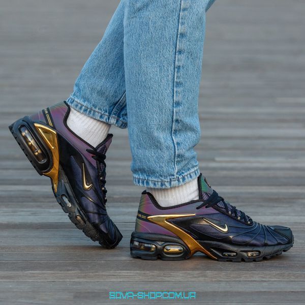 Чоловічі кросівки Nike Air Max x Skepta Black Gold Violet фото
