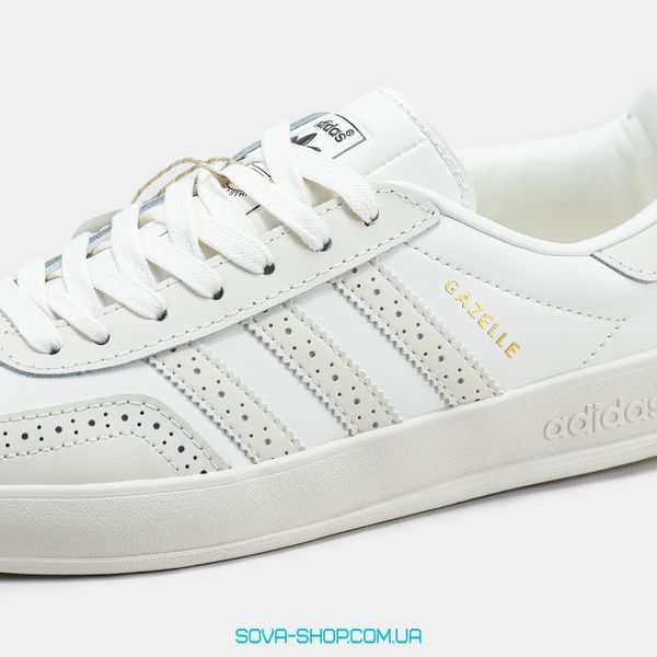 Жіночі кросівки Adidas Gazelle Indoor White Leather фото