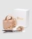Женская сумка Christian Dior Lady D-Joy Micro Bag Beige Premium re-127389 фото 1
