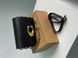 Жіноча сумка Coach Idol Bag Black/Gold Premium re-11360 фото 2