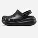 Жіночі шльопанці Crocs Classic Crush Clog Black re-11122 фото 1