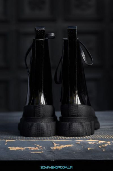 Мужские зимние ботинки с мехом Both x Lost General Dark Black фото