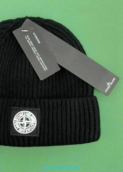 Шапка Stone Island Black фото