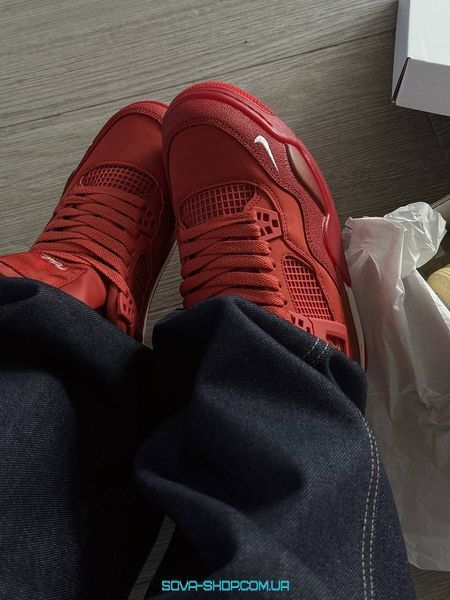 Чоловічі та жіночі баскетбольні кросівки Nike Air Jordan 4 Nigel 'Brick by Brick' premium фото