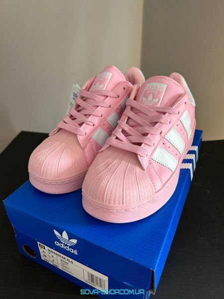 Женские кроссовки Adidas Superstar Platform Pink фото