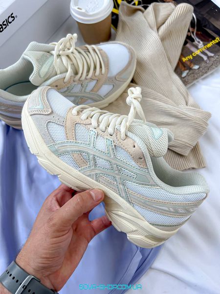 Женские кроссовки Asics Gel-1130 White/Beige фото