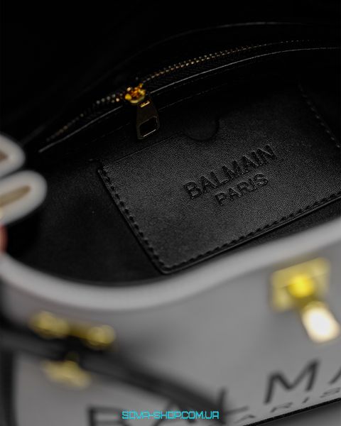 Жіноча сумка Balmain B-Buzz 23 Total Cream/Black Premium фото