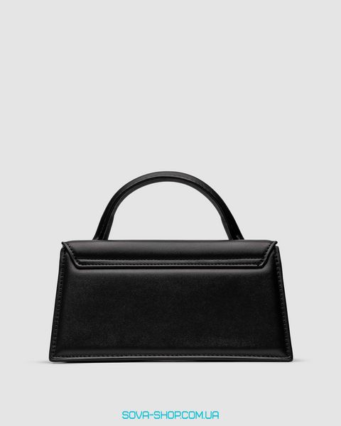 Жіноча сумка Jacquemus Le Chiquito Long Black Leather Premium фото