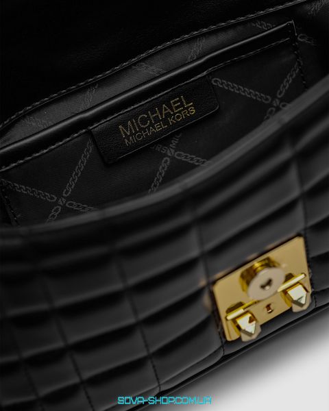 Жіноча сумка Michael Kors Tribeca Large Quilted Leather Shoulder Bag Black Premium фото