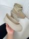 Мужские и женские зимние ботинки UGG Classic Mini Lace-Up Beige PREMIUM re-11999 фото 8