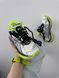 Жіночі кросівки Premium Balenciaga Runner Trainer Black/Acid/Silver re-10722 фото 2