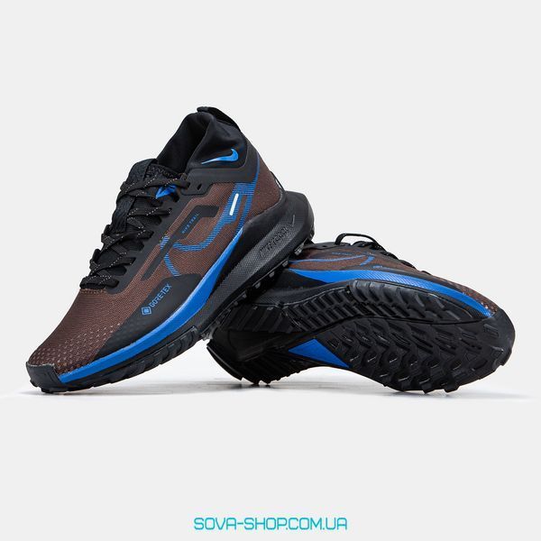 Чоловічі кросівки Nike Pegasus Trail 4 Gore-Tex Brown Blue фото