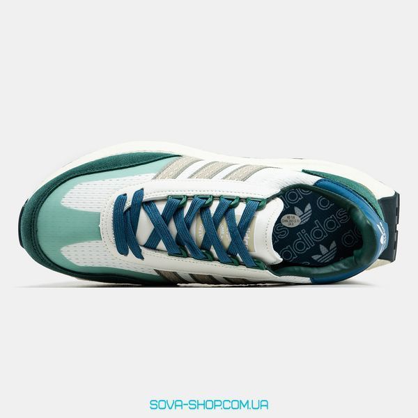 Мужские кроссовки Adidas Retropy E5 Green Blue фото