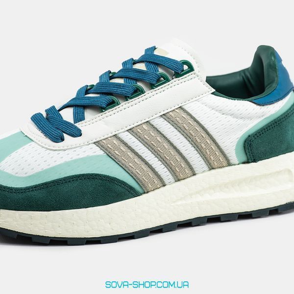 Мужские кроссовки Adidas Retropy E5 Green Blue фото