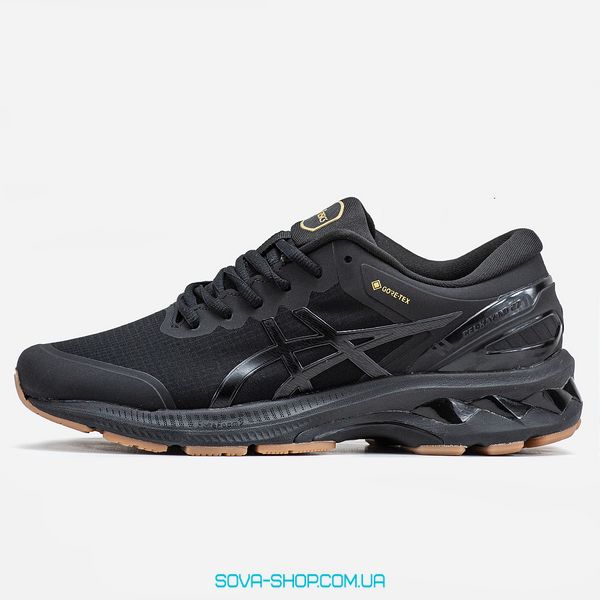 Мужские кроссовки Asics Gel-Kayano 27 Gore-Tex Black Gum фото