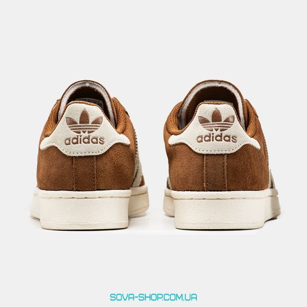 Жіночі кросівки Adidas Superstar Brown фото