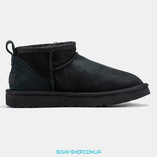 Жіночі та чоловічі зимові ботинки UGG Ultra Mini Black Premium фото