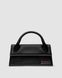 Жіноча сумка Jacquemus Le Chiquito Long Black Leather Premium re-11109 фото 2