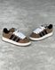 Жіночі кросівки Adidas Campus Brown Black re-9845 фото 6