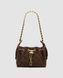 Жіноча сумка Chanel 25 Mini Handbag Suede Dark Brown Premium re-129031 фото 2