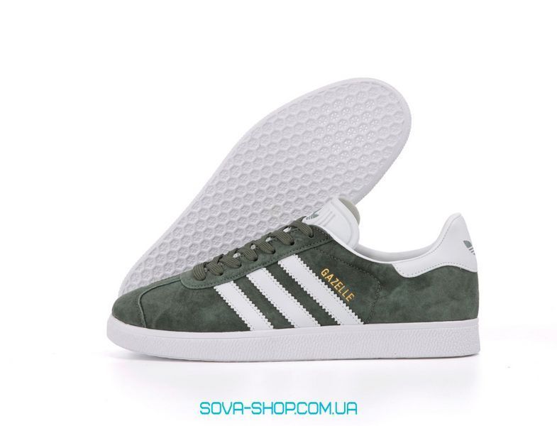 Чоловічі кросівки Adidas Gazelle Green фото