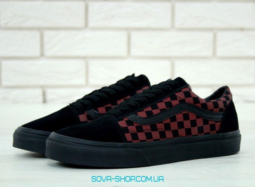 Мужские кеды Supreme x V a n s Old Skool red men V a n s фото