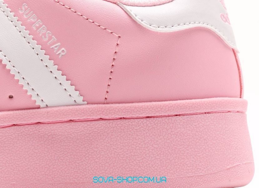Женские кроссовки Adidas Superstar Platform Pink фото