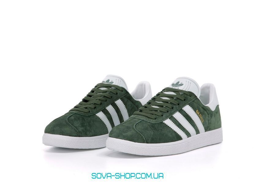 Чоловічі кросівки Adidas Gazelle Green фото