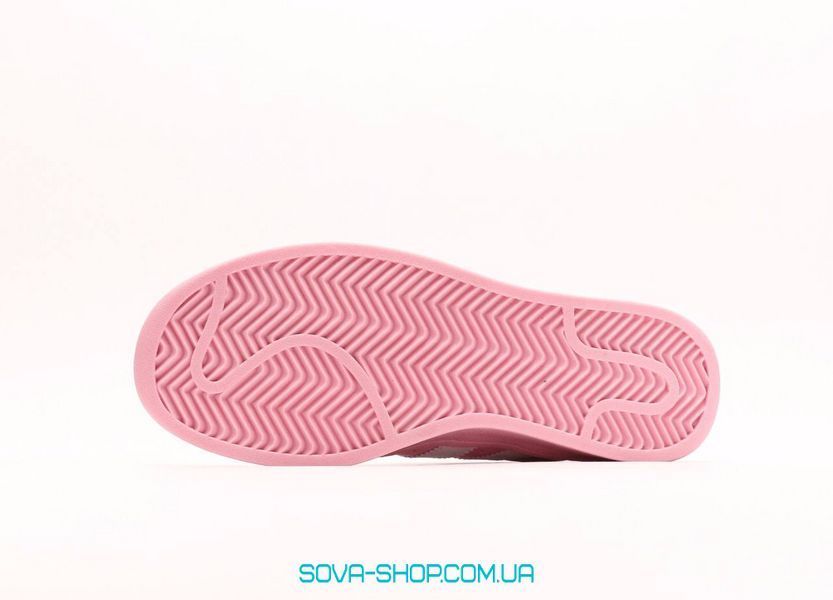 Женские кроссовки Adidas Superstar Platform Pink фото