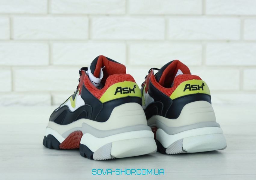 Жіночі кросівки Addict Sneakers Black White Red ASH фото