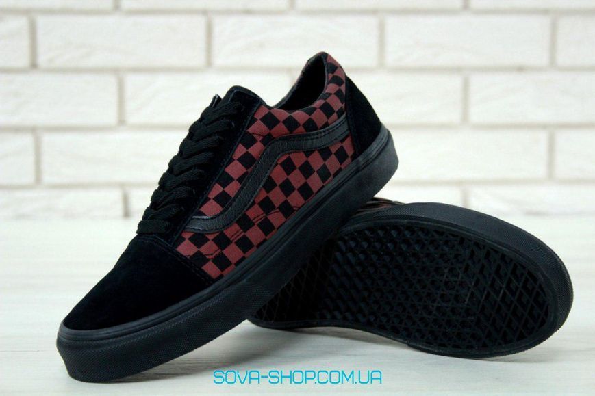 Мужские кеды Supreme x V a n s Old Skool red men V a n s фото