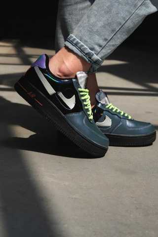 Nike air force hot sale 1 vandalized green