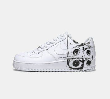 Мужские и женские кроссовки Nike Air Force 1 Low х Comme des Gar&ccedil;ons Supreme Premium фото