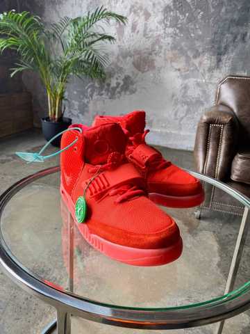 Red air best sale yeezy 2